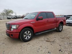 Salvage cars for sale from Copart Haslet, TX: 2012 Ford F150 Supercrew