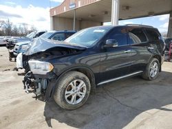 Dodge Durango salvage cars for sale: 2013 Dodge Durango Crew