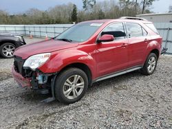 Salvage cars for sale at Augusta, GA auction: 2015 Chevrolet Equinox LT