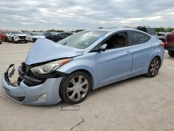 Salvage cars for sale from Copart San Antonio, TX: 2012 Hyundai Elantra GLS