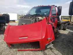 Salvage trucks for sale at Dyer, IN auction: 2007 Chevrolet C65 C6C042M67