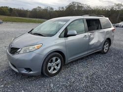 Toyota Sienna le salvage cars for sale: 2012 Toyota Sienna LE