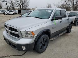 Salvage trucks for sale at Bridgeton, MO auction: 2017 Dodge RAM 1500 SLT