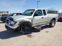 Salvage trucks for sale at Wilmer, TX auction: 2004 Toyota Tacoma Xtracab Prerunner