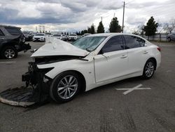 Salvage cars for sale at Rancho Cucamonga, CA auction: 2014 Infiniti Q50 Base