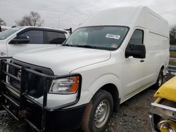 Nissan salvage cars for sale: 2018 Nissan NV 2500 S