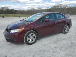 Salvage cars for sale at Cartersville, GA auction: 2015 Honda Civic LX