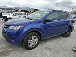 Salvage cars for sale from Copart Sun Valley, CA: 2015 Toyota Rav4 LE