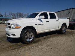 Salvage cars for sale from Copart Spartanburg, SC: 2012 Dodge RAM 1500 ST