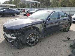 Salvage cars for sale at Savannah, GA auction: 2020 BMW 530 I