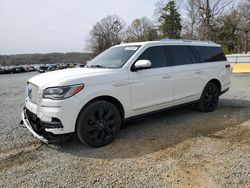 Vehiculos salvage en venta de Copart Concord, NC: 2022 Lincoln Navigator L Reserve