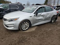 Salvage cars for sale at Bowmanville, ON auction: 2016 KIA Optima EX