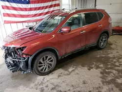 Salvage cars for sale at Lyman, ME auction: 2014 Nissan Rogue S