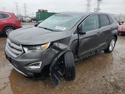 Salvage cars for sale from Copart Elgin, IL: 2018 Ford Edge SEL
