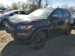 Jeep Compass salvage cars for sale: 2018 Jeep Compass Trailhawk