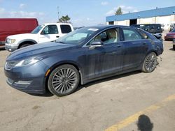 Salvage cars for sale at Woodhaven, MI auction: 2013 Lincoln MKZ Hybrid