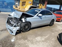 Salvage cars for sale at Riverview, FL auction: 2019 Mercedes-Benz C300