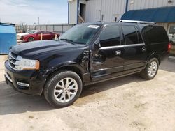 Salvage cars for sale at Abilene, TX auction: 2016 Ford Expedition EL Limited