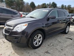 Salvage cars for sale at Mendon, MA auction: 2015 Chevrolet Equinox LT