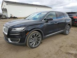 Lincoln Nautilus salvage cars for sale: 2019 Lincoln Nautilus Reserve