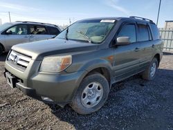 Salvage cars for sale from Copart Ontario Auction, ON: 2007 Honda Pilot EX