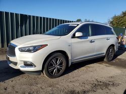 Salvage cars for sale at Finksburg, MD auction: 2019 Infiniti QX60 Luxe