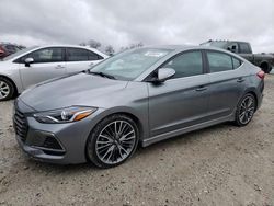 Salvage cars for sale from Copart West Warren, MA: 2018 Hyundai Elantra Sport