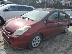 Salvage cars for sale at Seaford, DE auction: 2005 Toyota Prius