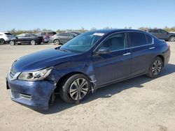 Salvage cars for sale at Fresno, CA auction: 2013 Honda Accord LX