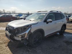 Salvage cars for sale at Central Square, NY auction: 2022 Subaru Forester Sport