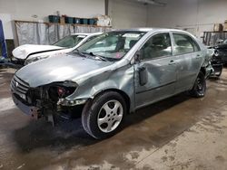 Toyota Corolla CE salvage cars for sale: 2005 Toyota Corolla CE