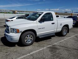 Salvage cars for sale from Copart Van Nuys, CA: 2005 Dodge RAM 1500 ST