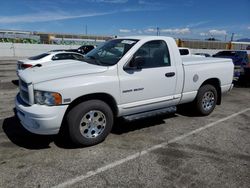 Dodge salvage cars for sale: 2005 Dodge RAM 1500 ST