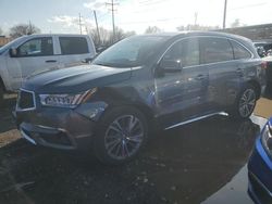 Salvage cars for sale at Columbus, OH auction: 2017 Acura MDX Technology