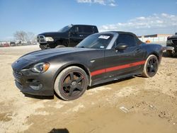 Carros salvage a la venta en subasta: 2017 Fiat 124 Spider Classica