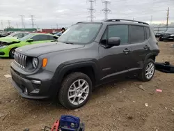 Salvage cars for sale from Copart Elgin, IL: 2021 Jeep Renegade Latitude