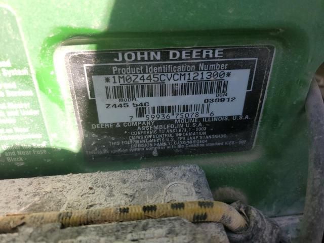 2012 John Deere Lawnmower