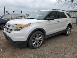 Salvage cars for sale from Copart Mercedes, TX: 2012 Ford Explorer XLT