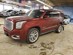 Salvage cars for sale from Copart Wheeling, IL: 2016 GMC Yukon Denali