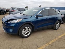 Salvage cars for sale at Woodhaven, MI auction: 2020 Ford Escape SE