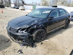 Salvage cars for sale from Copart Baltimore, MD: 2016 Volkswagen Passat S