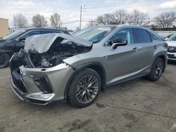 Salvage cars for sale from Copart Moraine, OH: 2022 Lexus RX 450H F-Sport