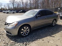 Salvage cars for sale from Copart Waldorf, MD: 2006 Infiniti M35 Base