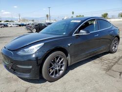 Salvage cars for sale at Colton, CA auction: 2019 Tesla Model 3
