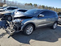 Salvage cars for sale from Copart Exeter, RI: 2018 Nissan Rogue Sport S