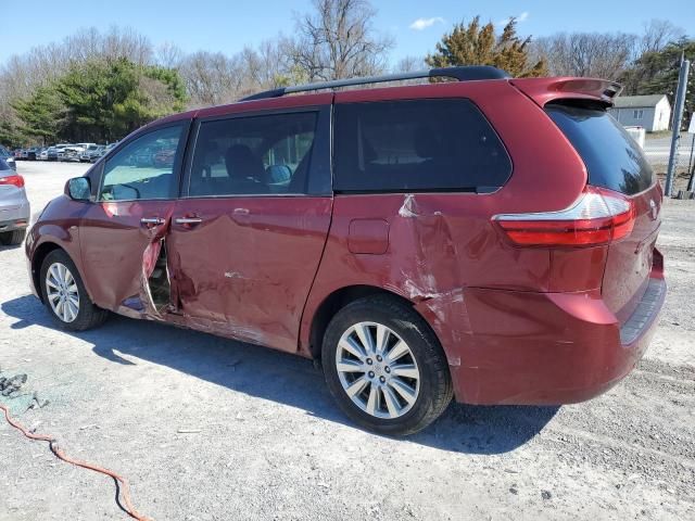 2017 Toyota Sienna XLE