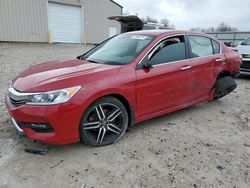 Salvage cars for sale from Copart Lawrenceburg, KY: 2017 Honda Accord Sport