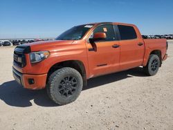 Salvage cars for sale from Copart Andrews, TX: 2015 Toyota Tundra Crewmax SR5