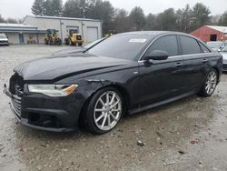 Salvage cars for sale at auction: 2017 Audi A6 Premium Plus