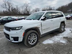 Salvage cars for sale from Copart Ellwood City, PA: 2021 Jeep Grand Cherokee L Laredo